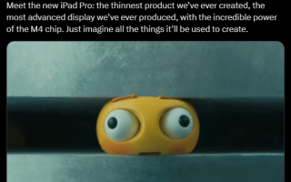苹果为新款iPad Pro争议广告道歉：强调创造力是苹果基因 ！