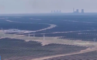 填补技术空白！中国首个沙戈荒光伏实证基地投用 ！