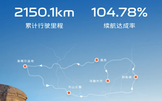 吉利银河A7新疆续航实测2150.1km 平均油耗2.6L/100km ！