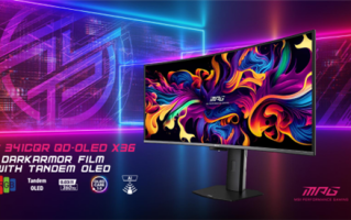 微星新款34寸显示器首发6999元：第五代QD-OLED面板 支持360Hz高刷 ！