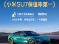 2025年度中国汽车保值率报告出炉：小米SU7成纯电动车第一 ！
