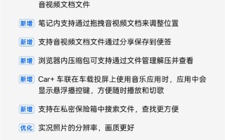 一图看懂ColorOS 6月升级 新增百度地图驾车导航等20+功能 ！