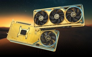 全球最贵显卡！华硕ROG Astral RTX 5090 Dhahab最低50000元：用了6.5克黄金 ！