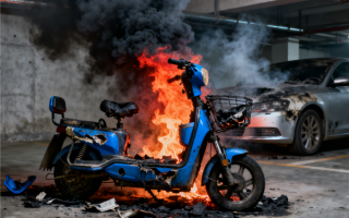 外卖员买三无锂电池 爆炸起火被烧伤索赔101万元！法院判了 ！