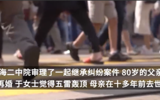 8旬父亲欲再婚儿女起诉继承亡母房产！法院：驳回，此前放弃继承有效 ！
