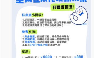 花呗8888元征集新形象 结果收到一大波“花被” 官方郑重声明 ！