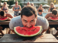 奖品是一份薯条 巴西男子参加吃西瓜大赛被噎死 ！