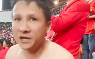 “退钱哥”现场激动庆祝男足获胜 ！直言：我命由我不由天！