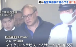 日媒：一美国乘客在全日空客机舱内咬伤空姐被捕，飞机被迫返航 ！