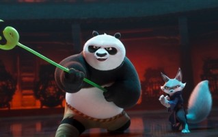 3月8日上映！《功夫熊猫4》首支预告发布：新反派变色龙亮相 ！