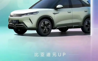 10万级纯电代步神车！比亚迪元UP上市3天累计订单突破2万台 ！