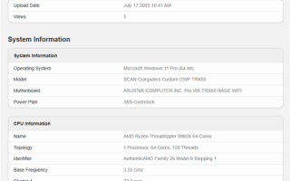 AMD 64核顶配CPU！线程撕裂者9980X现身Geekbench：多核暴涨16% ！