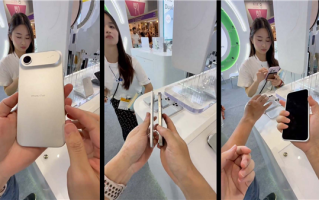 iPhone 17系列机模现身线下柜台：果粉可提前感受新手机 ！