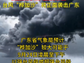 广东气象罕见提醒:做好巨灾防御准备 ！台风“桦加沙”将正面袭击广东！