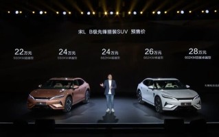 无框车门、电动尾翼上车！比亚迪宋L预售：22万起 ！