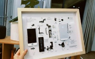 太有悬念！16代经典iPhone机型被京东拆成艺术品 装裱成画1元起拍 ！