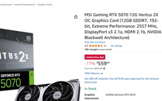 NVIDIA来真的 RTX 5070显卡史低价来袭：便宜17% !