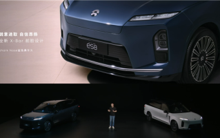 中国体量最大的纯电SUV！全新蔚来ES8亮相：六款车身颜色 !