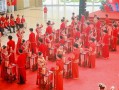 今天七夕节：京东在宿迁给66对客服新人举办集体婚礼 场面壮观 !