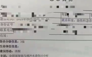 智能马桶喷出开水女子私处被烫伤：具体原因待检修 !