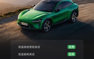 小米YU7中国汽研极热夏测成绩公布：8项最高评级 2项特别认证 !