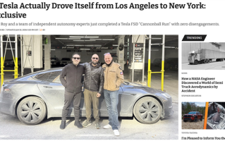 均速103km/h 特斯拉Model S用FSD跑4958公里全程零接管！ 