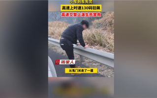 定速巡航还敢开吗！小车刹车失灵高速上时速130码狂飙 最终被救下 ！