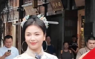 刘涛头戴“三条簪”头饰被夸爆 ！被网友盛赞为“行走的非遗美学” ！