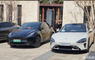若都是20万+你会买谁！小米SU7、特斯拉同框：谁颜值更高 ！