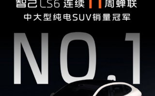 11连冠！智己LS6蝉联中大型纯电SUV销量冠军 !