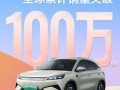 比亚迪又一里程碑！元PLUS全球销量突破100万辆 ！