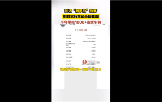 男子半年举报1000多辆违章车：被骂不算什么 就是让人人自危减少违规 ！