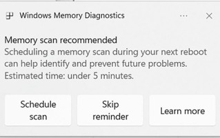 微软Win11测试全新蓝屏模式 能帮你找出内存崩溃元凶 !
