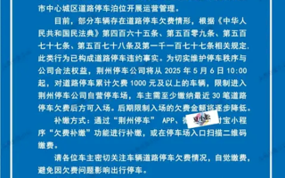 你住的城市收不收 多地开始追缴汽车路边智慧停车费 ！