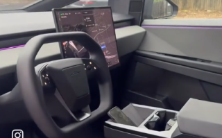 取消所有物理按键 采用屏幕换挡！特斯拉Cybertruck内饰曝光 ！